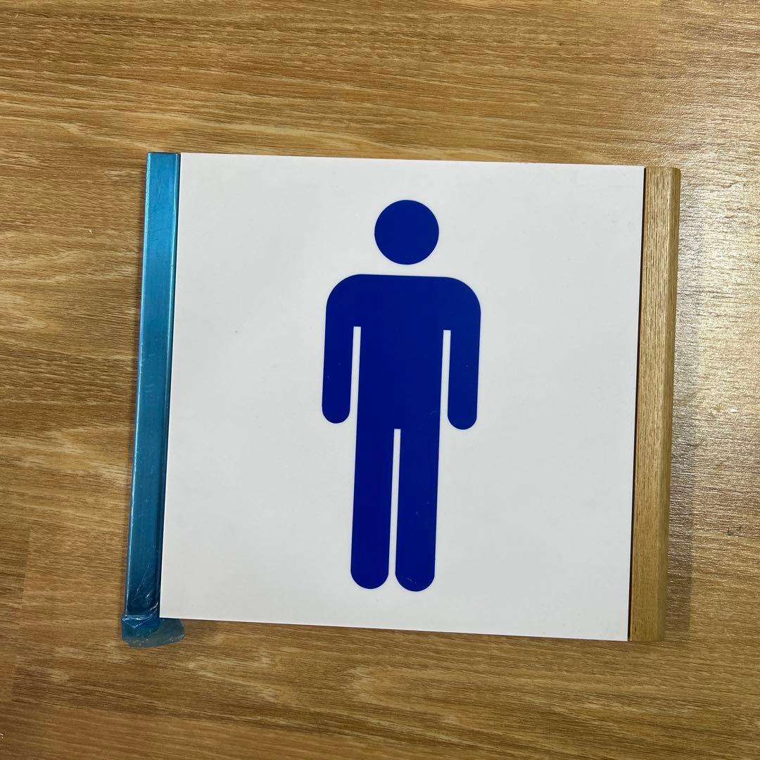 ステンレス金具男女トイレピクト