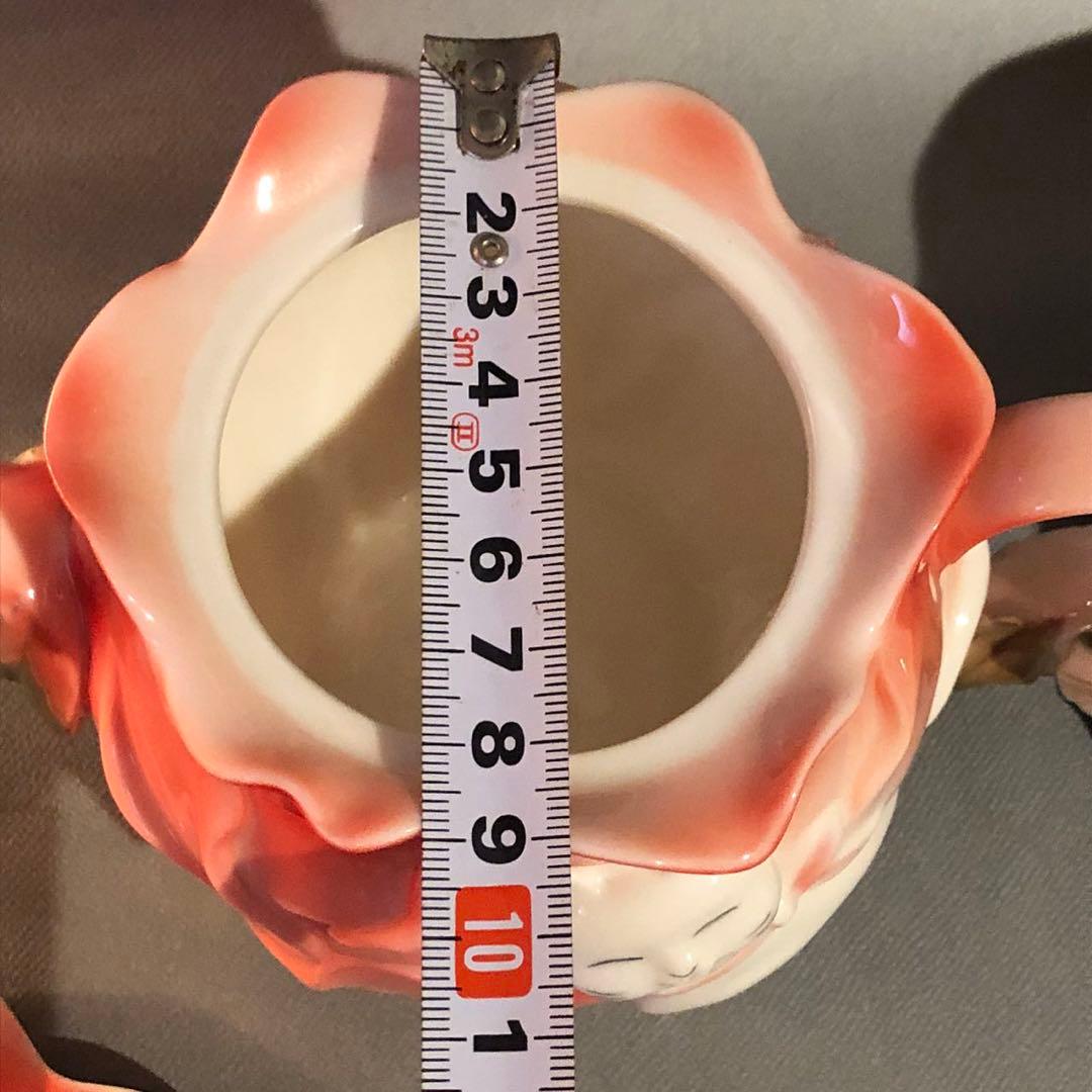 N278、華麗なる立体花 硬質磁器 急須コ—ヒ— 红茶 カップ&ソーサー セット