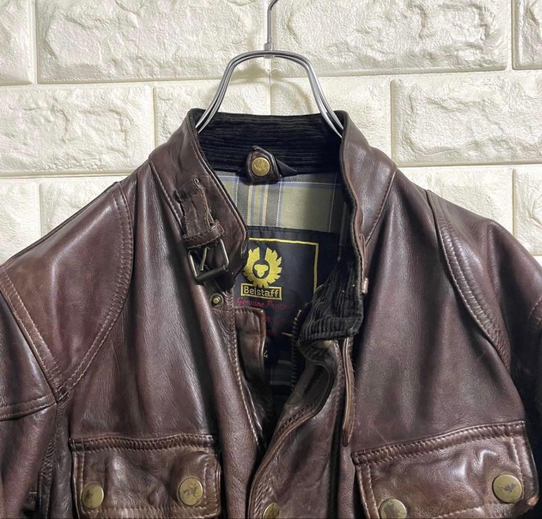 価格相談可 Belstaff ベルスタッフ パンサー トライアルマスター レザー