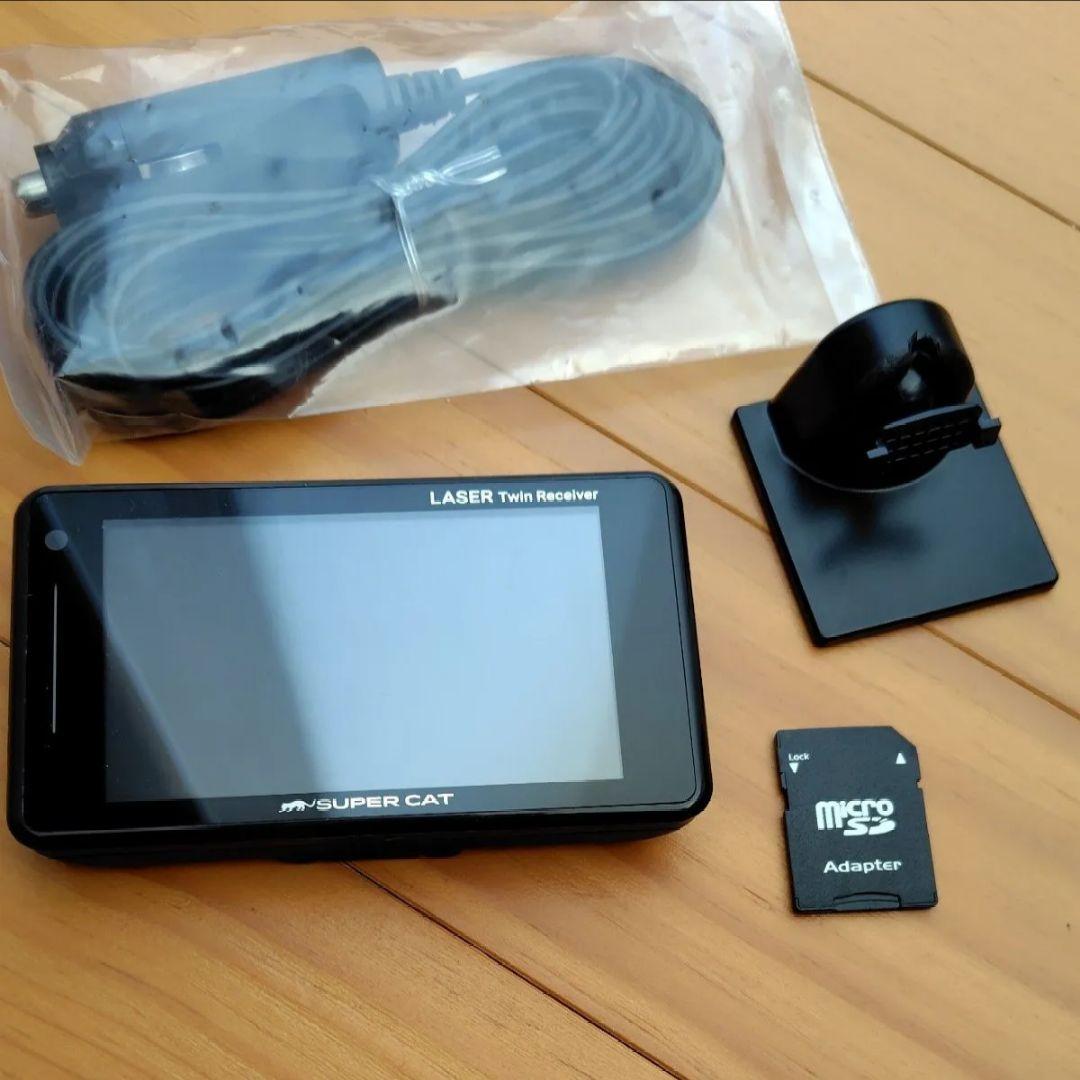 最新2025年データ　ユピテル GPS レーザー＆レーダー 探知機 GS103