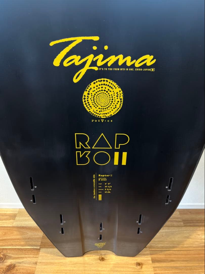 サーフィン・ボディボード 6'0\" Justice surfboard RAPTOR2