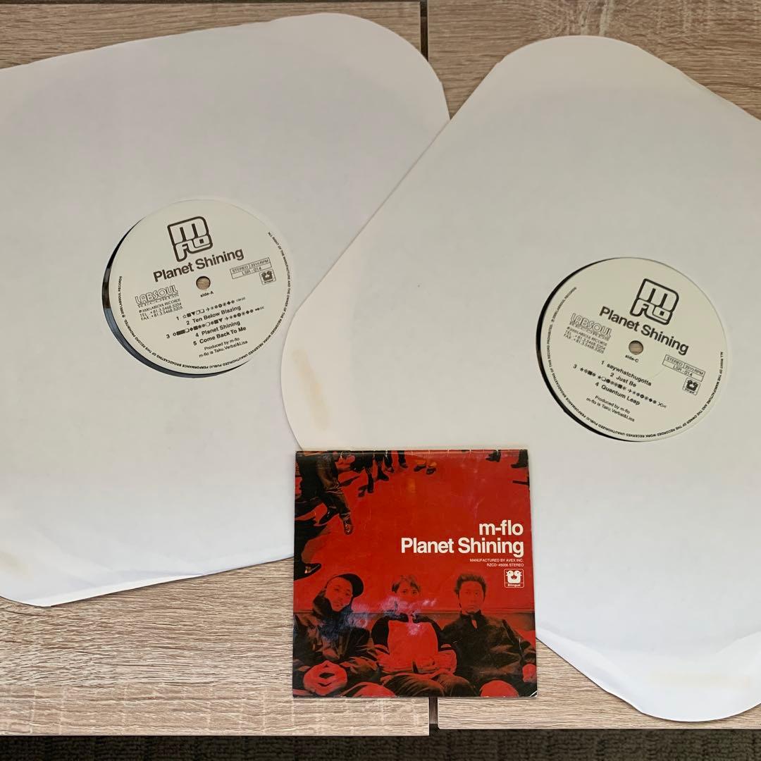 邦楽 m-flo / Planet Shining 2LP LSR-014 2000'