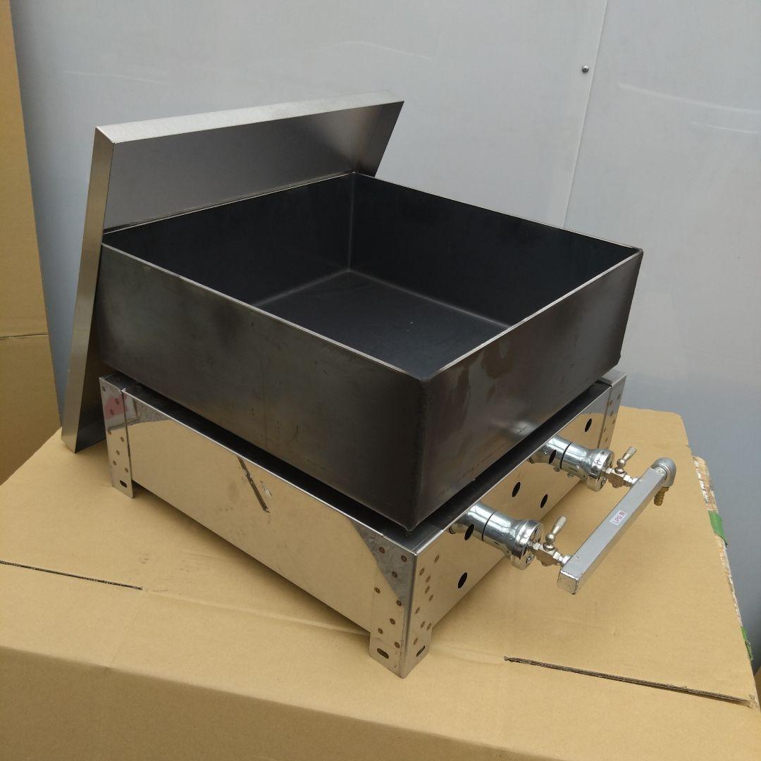 新品 石焼きいも 鉄釜 49800円 ガスグリラーセット 送料無料 やき芋 祭り