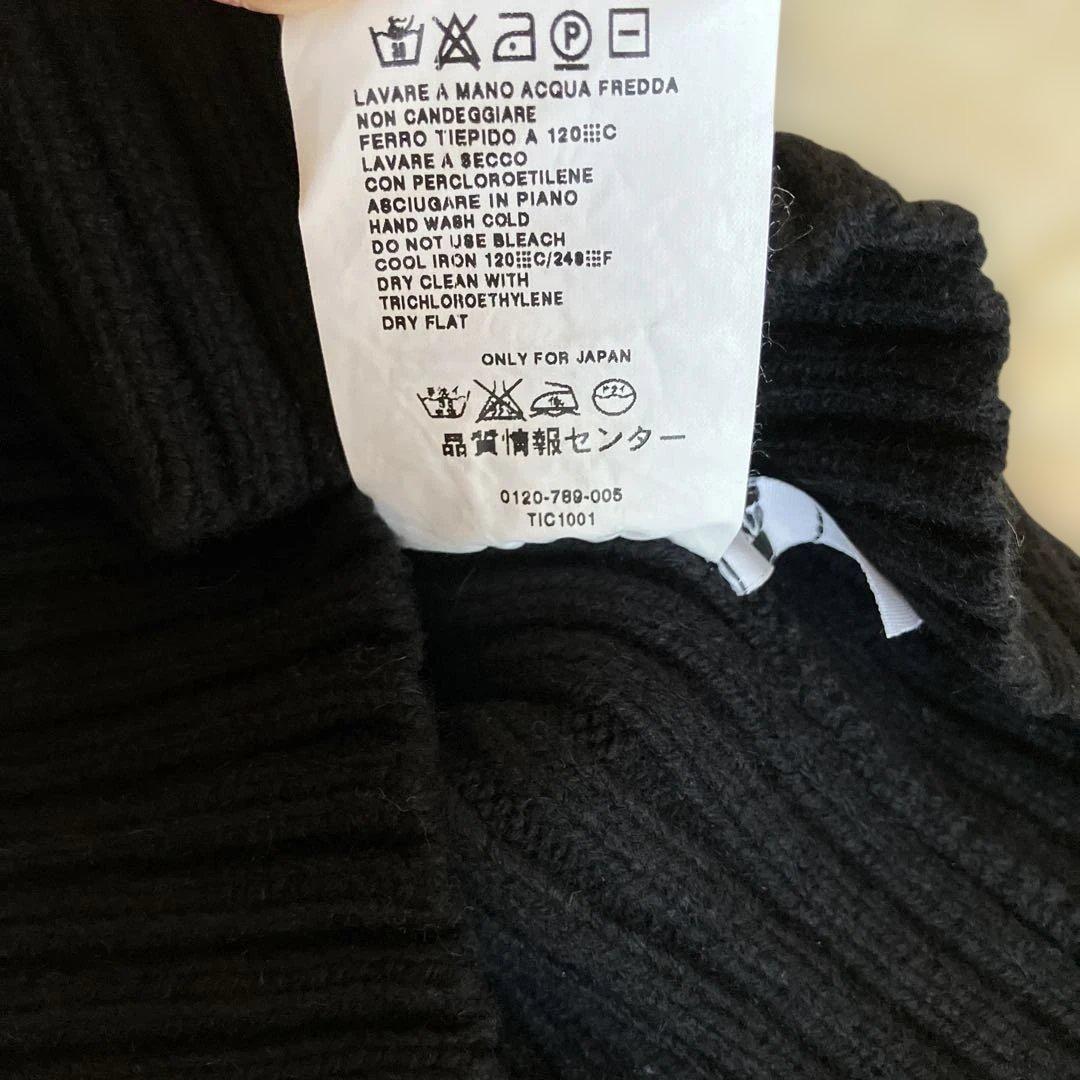 MaxMara 黒woolカシミヤニット　美品