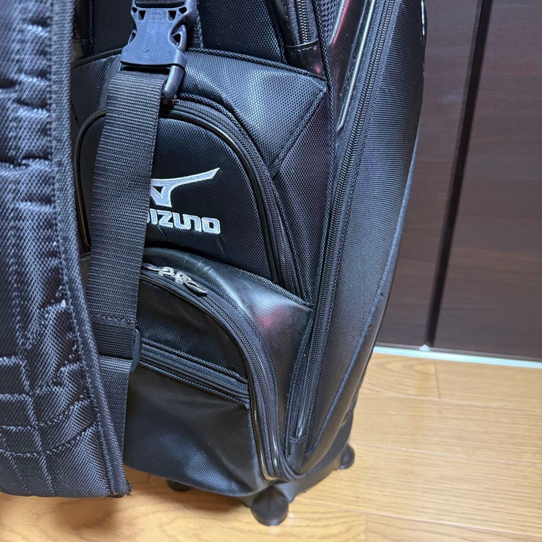 Mizuno キャディバッグ ゴルフバッグ ブラック
