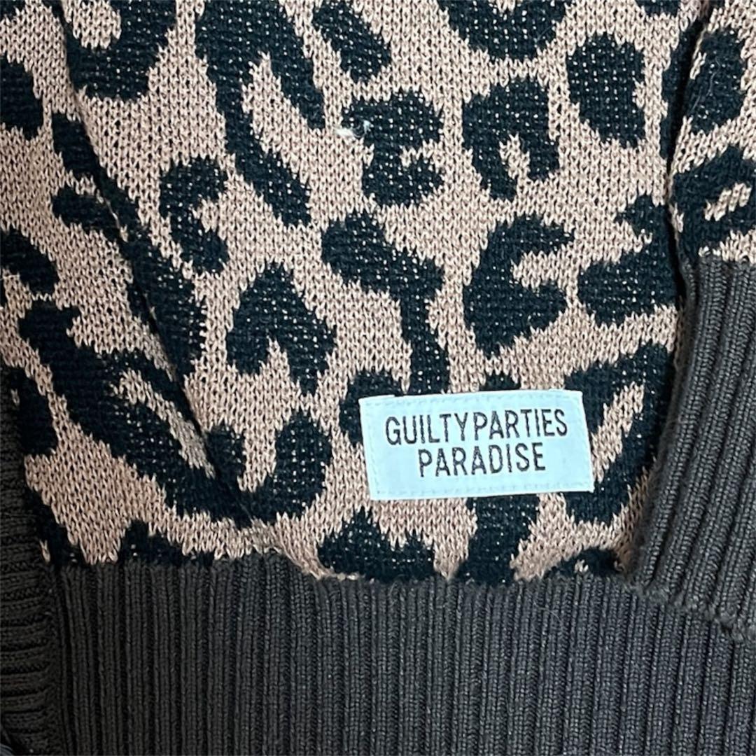 WACKO MARIA ワコマリアLEOPARD カーディガン レオパード