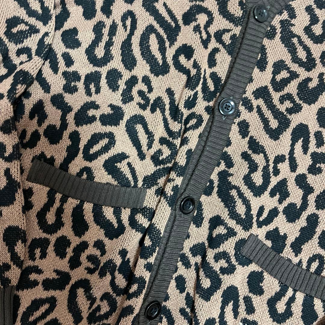 WACKO MARIA ワコマリアLEOPARD カーディガン レオパード