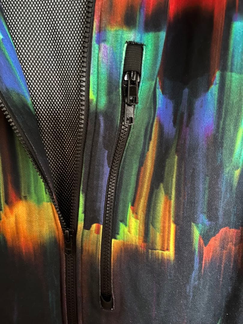 Y-3 ロング丈ベスト　総柄