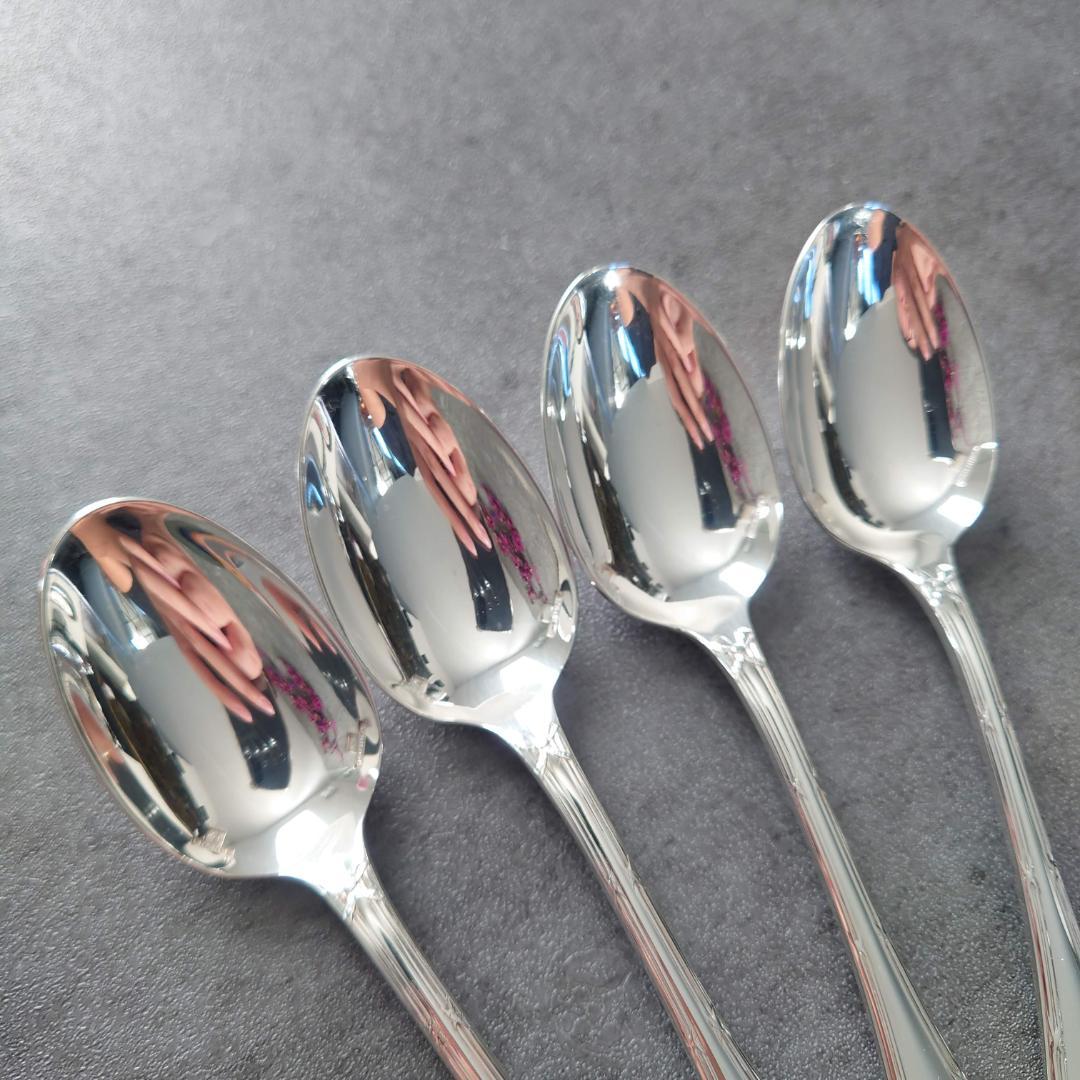 美品 クリストフル リュバン コーヒースプーン 4点