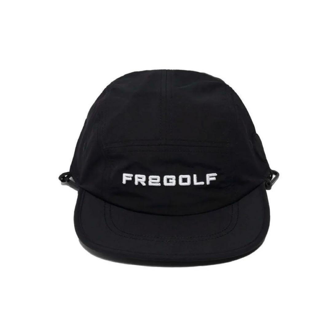 #FR2GOLF ロゴ刺繍入り チンストラップ付き ナイロンキャップ