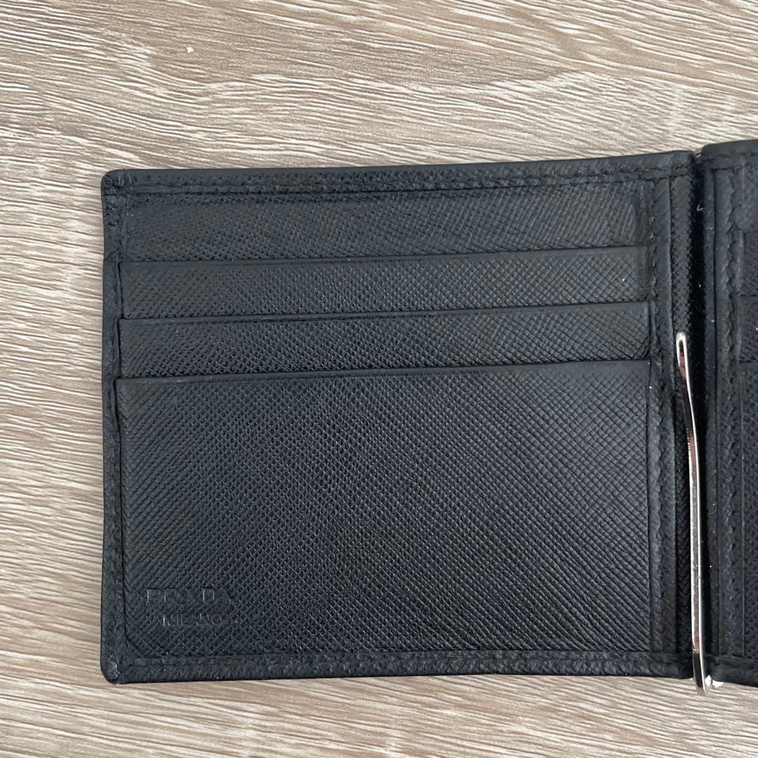 PRADA レザー マネークリップ15000円→8000円　コメントください