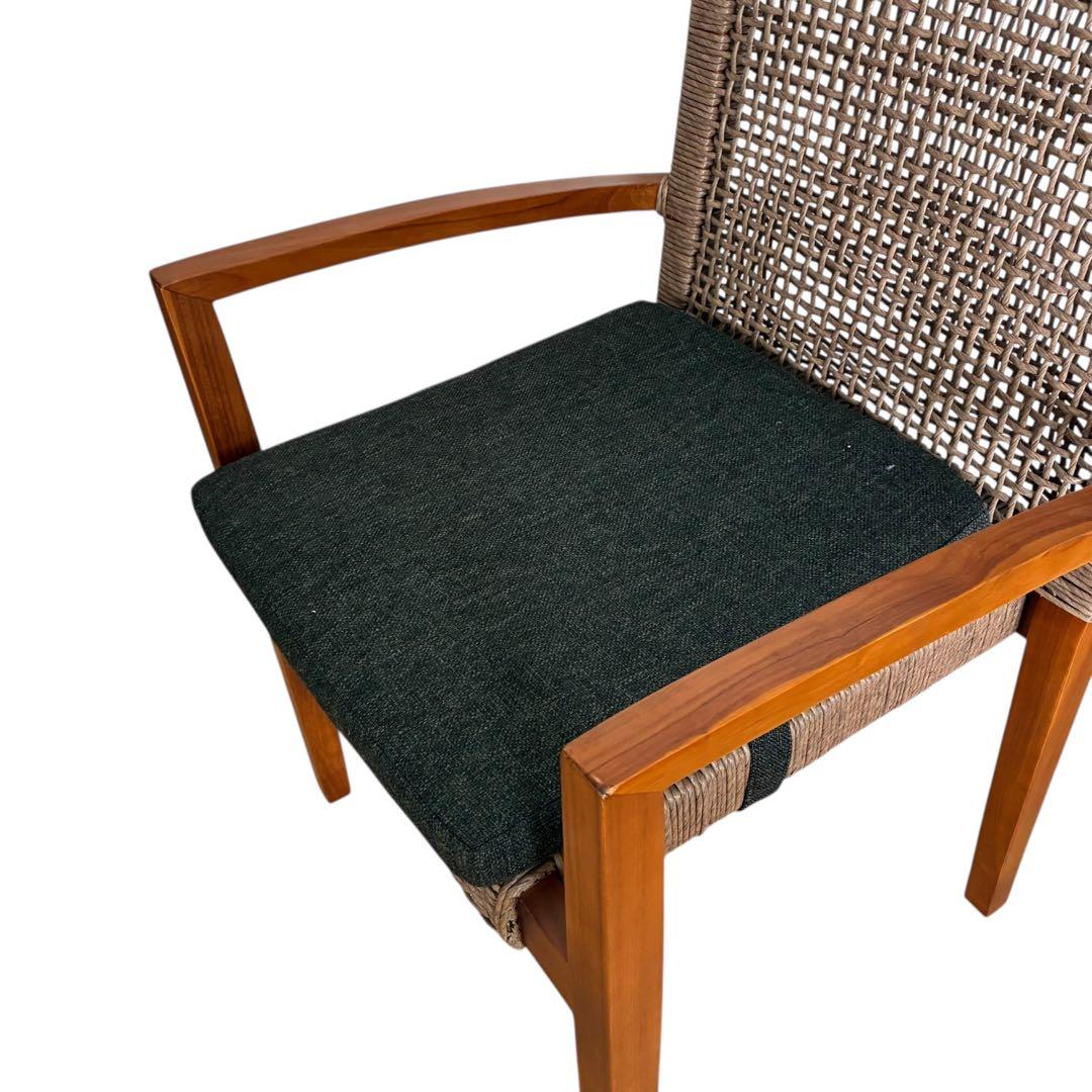 【美品】Kayu style グリーユダイニングチェア 高級チェア 人気モデル②
