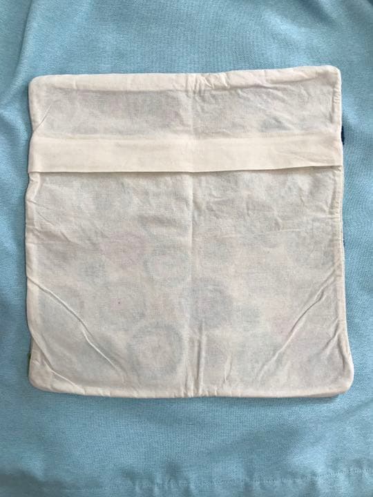 現地購入　ペルー刺繍　アルパカウール　クッションカバー　2枚セット