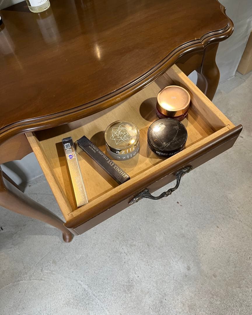 カリモク　猫足　テーブル