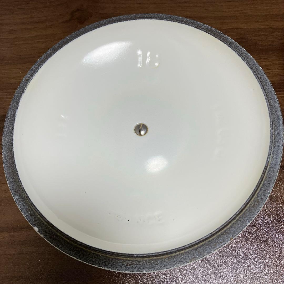 【廃盤・レア】ル・クルーゼ 18cm ソースパン　ホワイト