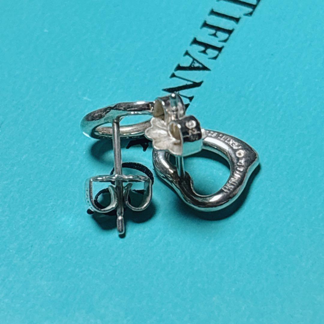 Tiffany ティファニー ピアス 両耳 ハート シルバー925
