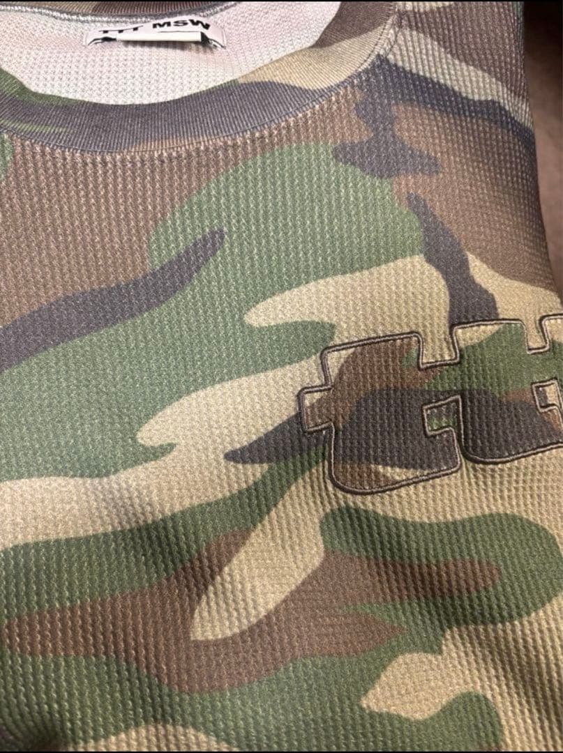 ttt msw Thermal long sleeve tee（CAMO） L