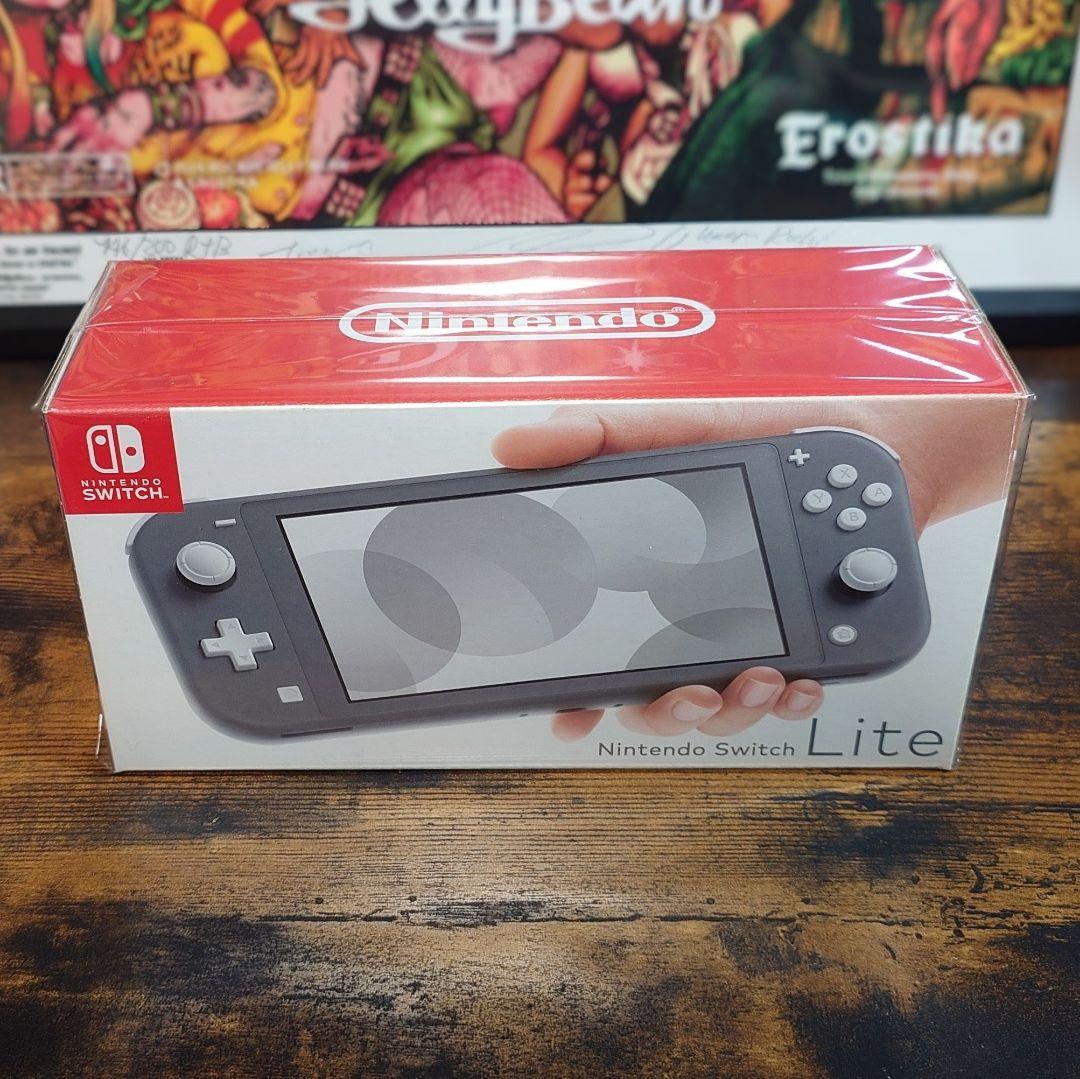 Nintendo Switch Lite 本体【外箱・純正ACアダプタ付】