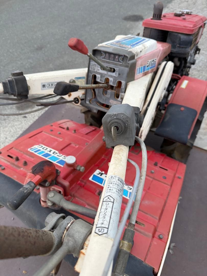 ト*ん様 エンジン好調！セルスタート ヤンマー YA85 耕うん機 ディーゼルエ