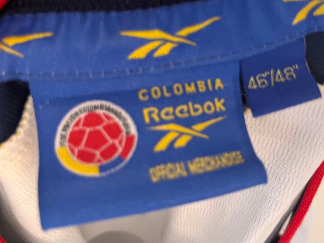 バルデラマ　コロンビア代表　ユニフォーム　レア　1998年W杯時代デザイン