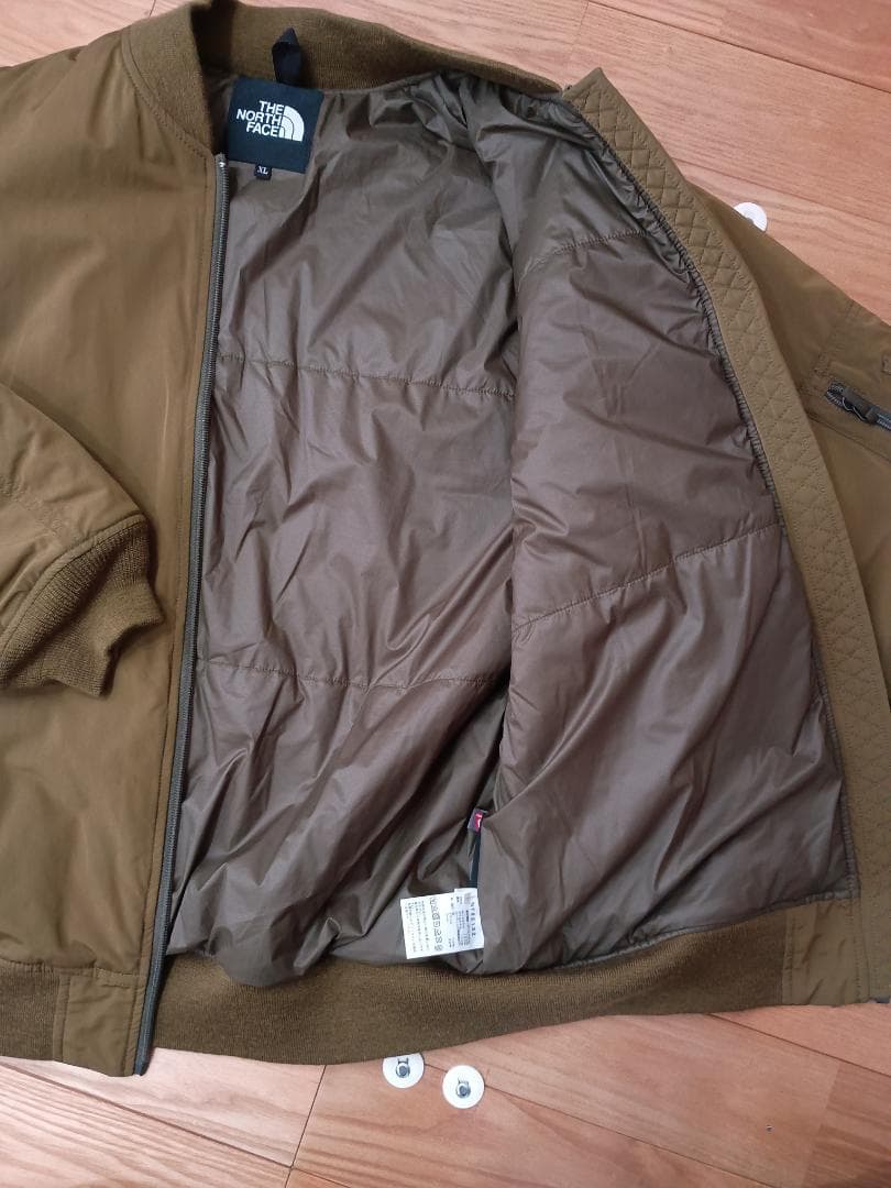 THE NORTH FACE　インサレーションボンバージャケット　XL　カーキ