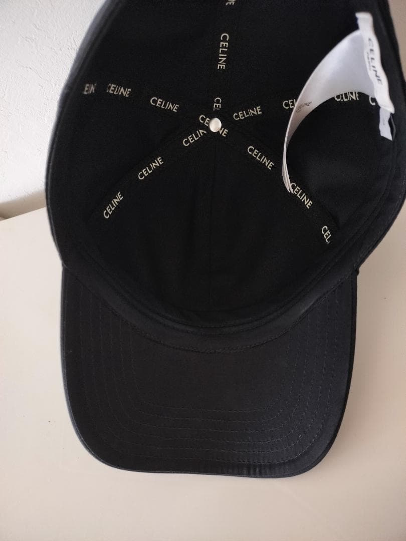 【YURI♡】CELINE 黒 ベースボールキャップ L