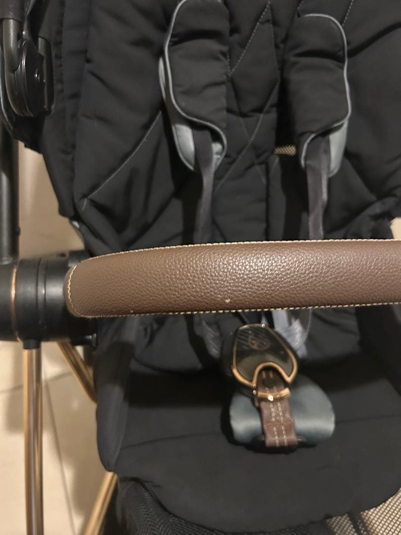 Cybex サイベックス　ミオス　ベビーカー ブラック　　ローズゴールド