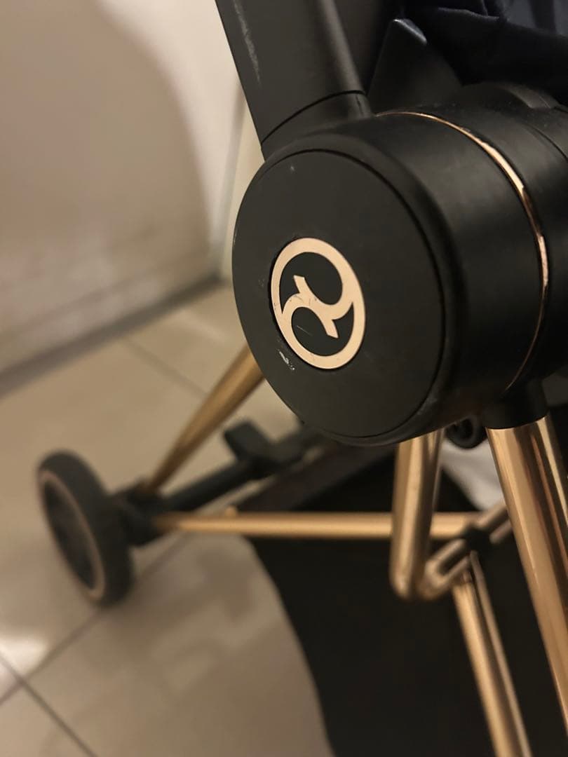 Cybex サイベックス　ミオス　ベビーカー ブラック　　ローズゴールド
