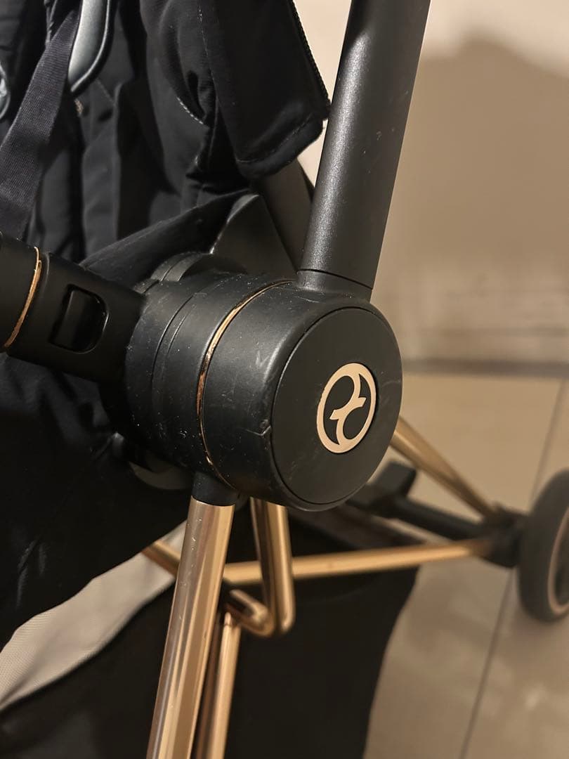 Cybex サイベックス　ミオス　ベビーカー ブラック　　ローズゴールド