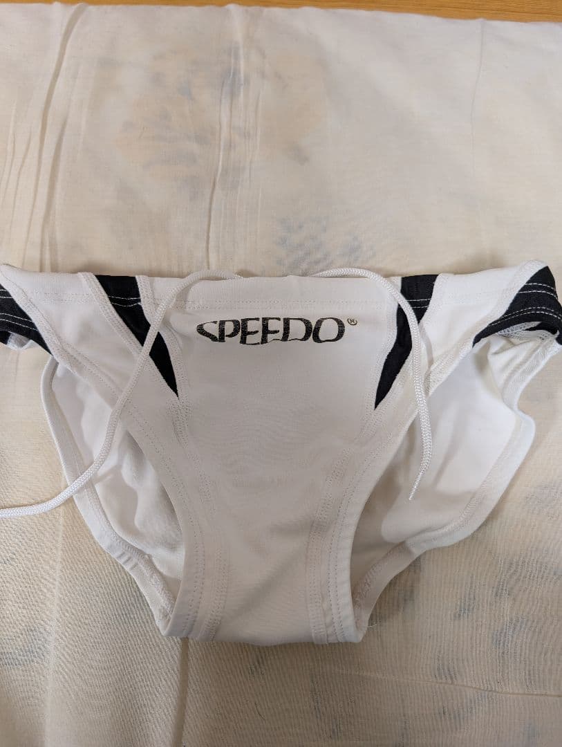 SPEEDO 競泳水着（競パン） Mサイズ ホワイト