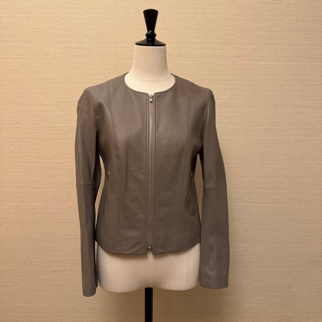 ★美品★ANAYIラムレザージャケット34