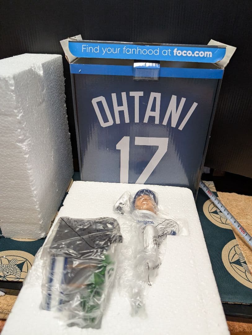 大谷翔平限定品、ボブルヘッドドジャース