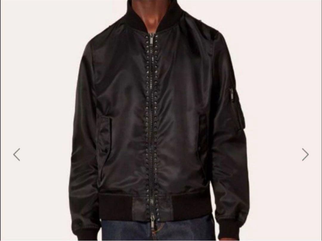 VALENTINO ロックスタッズ　ブルゾン　MA-1 size48 値下げ可能