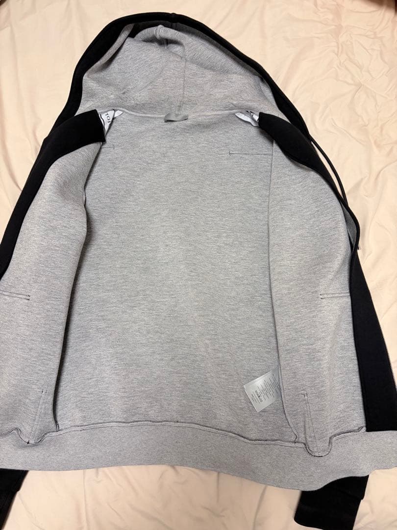 Christian Dior ディオール ジップアップパーカー ブラックグレー