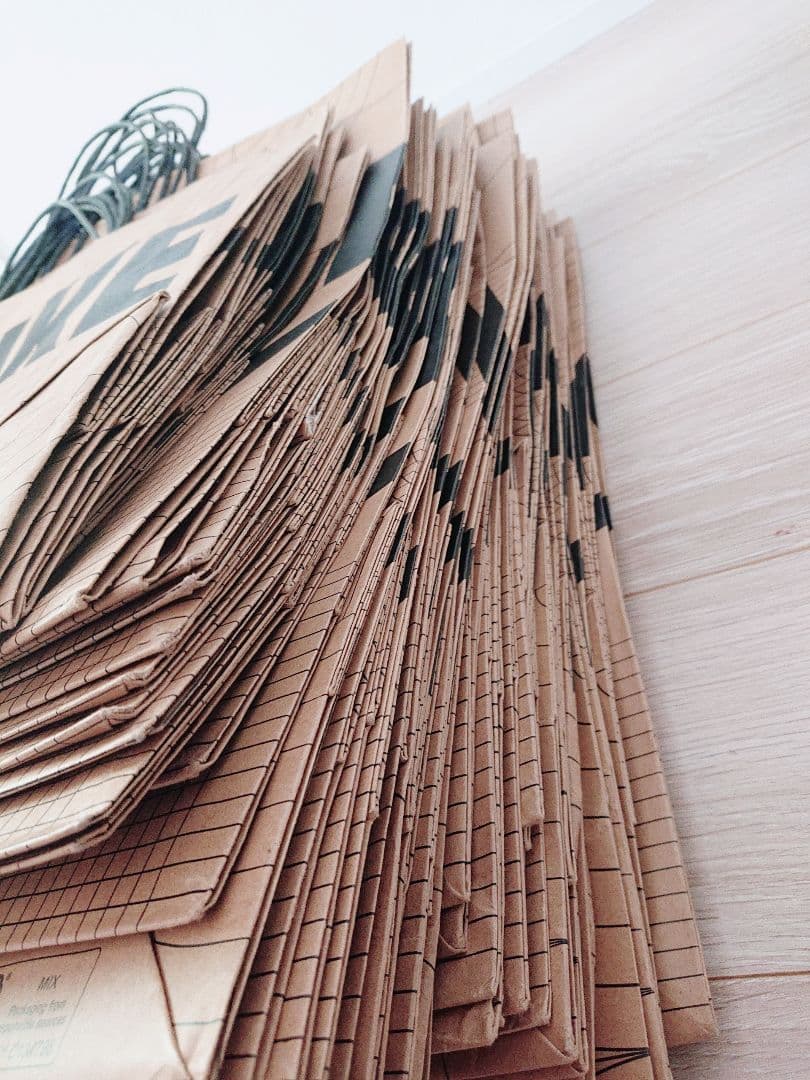 使用品 NIKE ナイキ ショップ袋 紙袋