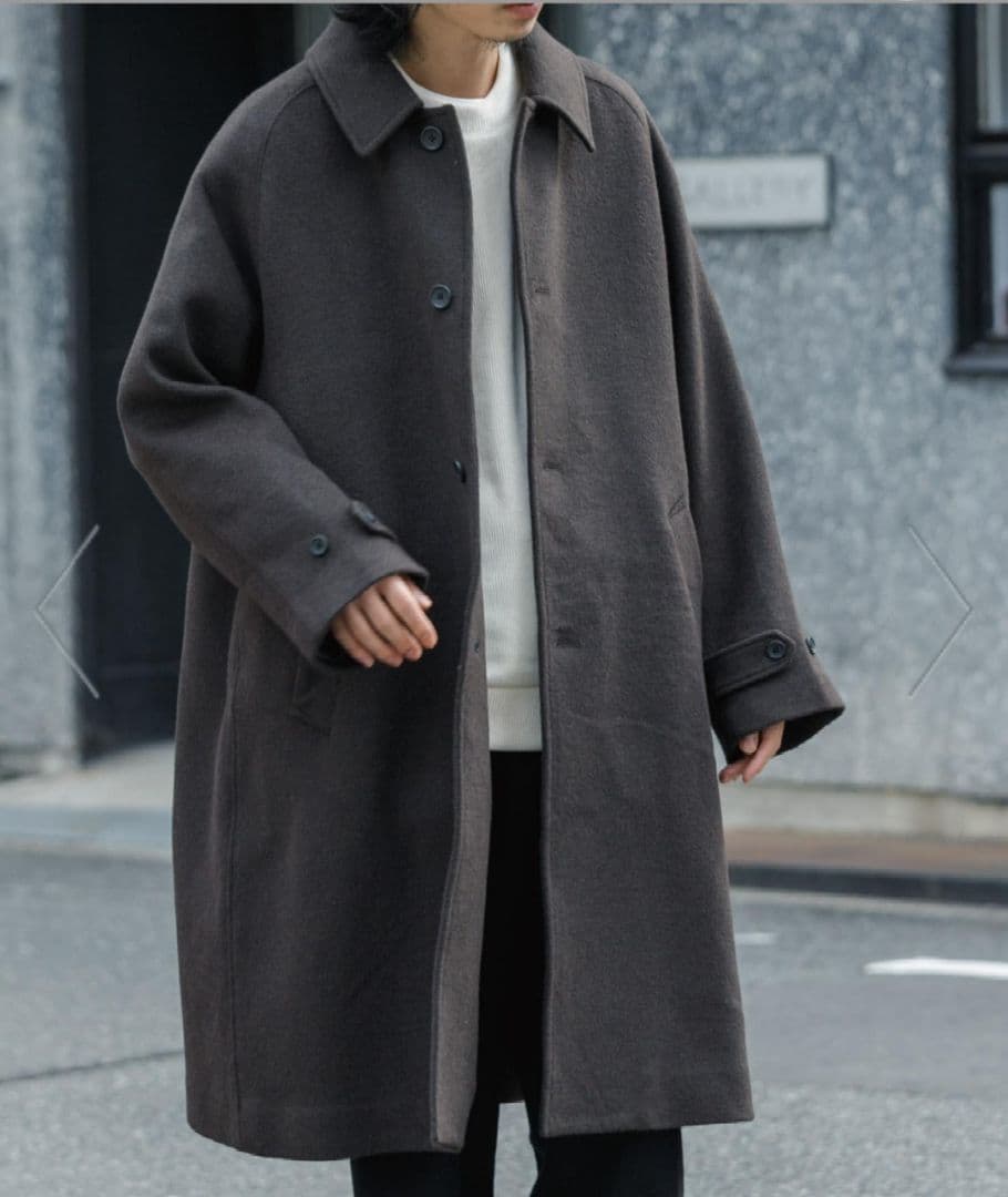 URBAN RESEARCH バルカラーコート ブラウン Sサイズ