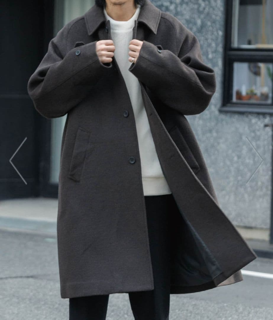 URBAN RESEARCH バルカラーコート ブラウン Sサイズ