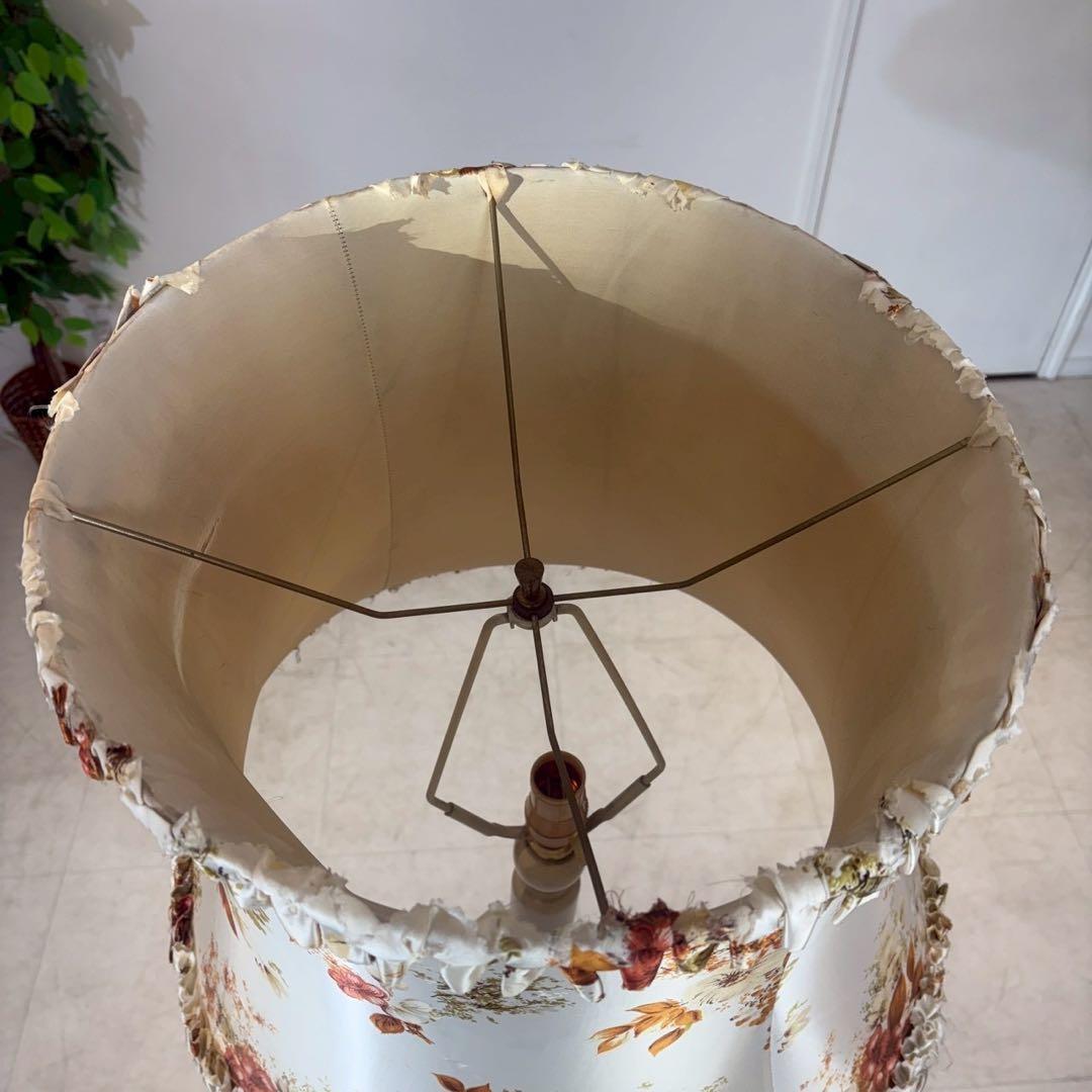 イギリス アンティーク 家具 フロアスタンド フロアランプ 照明 店舗什器 木製