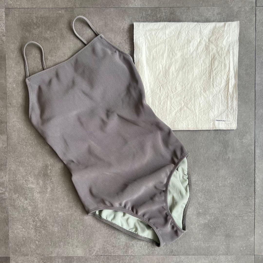 完売【新品未使用】TODAYFUL バックオープンスイムウェア ワンピース水着