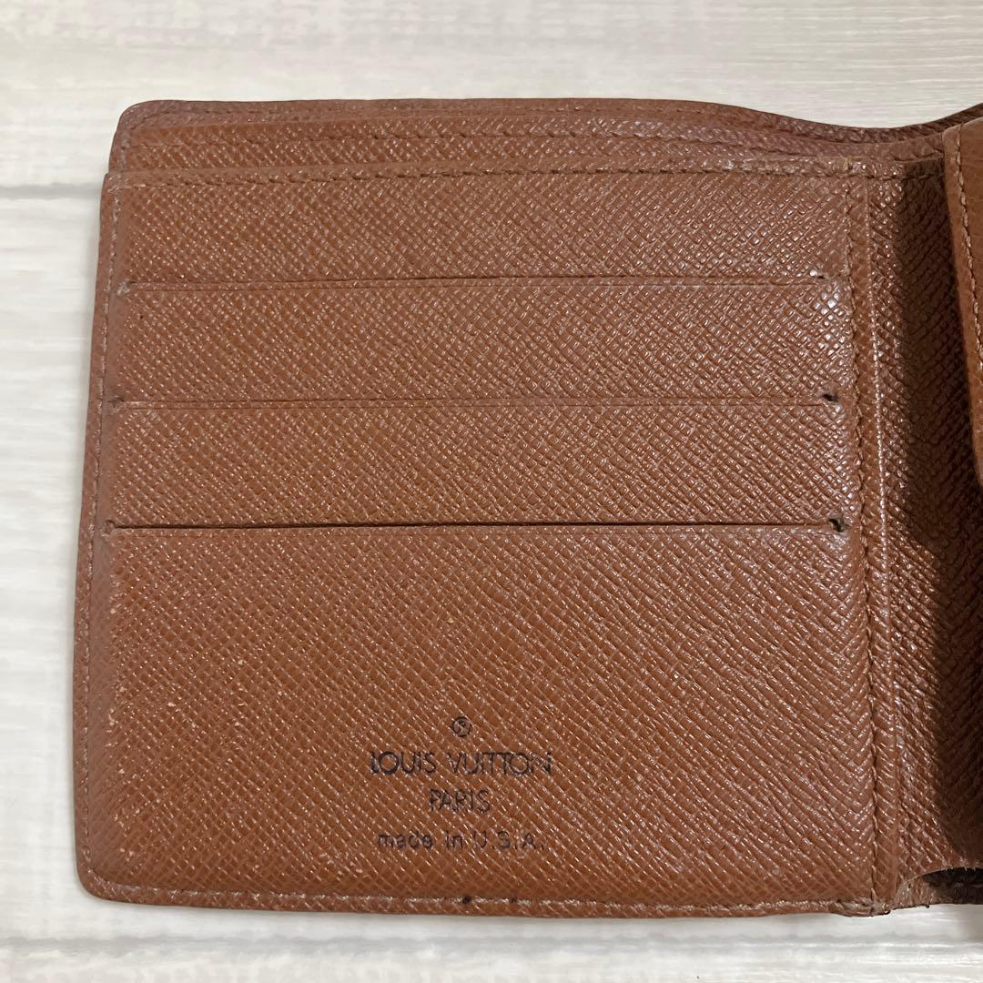 ルイヴィトン 二つ折り財布 ポルトフォイユマルコ