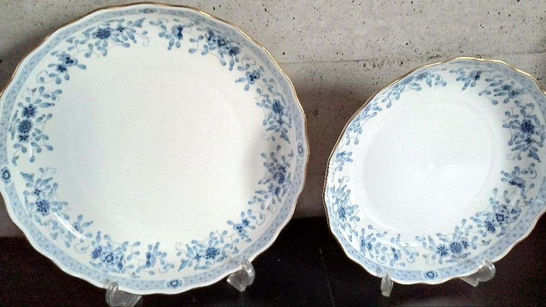 ナルミ　ミラノボーンチャイナ　 ６種類 ９枚セット