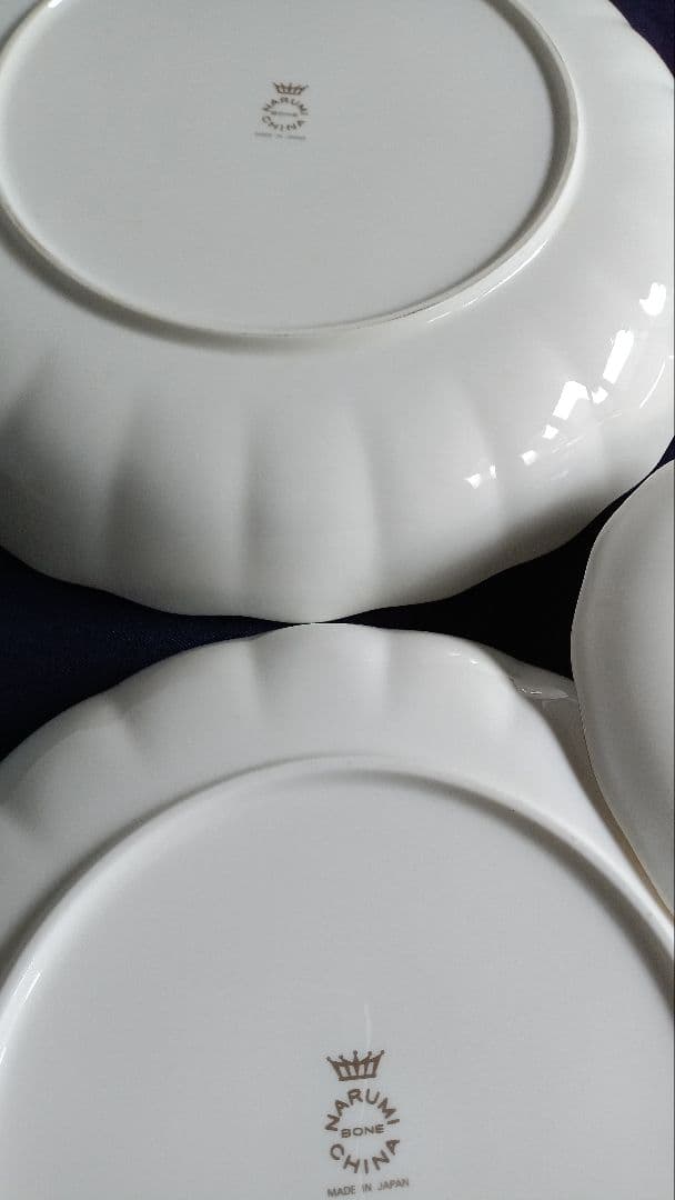ナルミ　ミラノボーンチャイナ　 ６種類 ９枚セット
