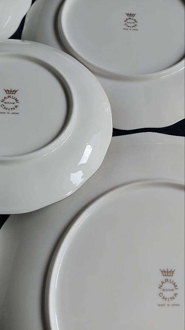 ナルミ　ミラノボーンチャイナ　 ６種類 ９枚セット