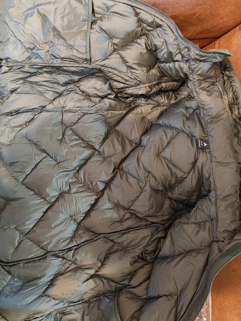 mont-bell ネージュダウンパーカー カーキ M-R サイズ 希少入手困難