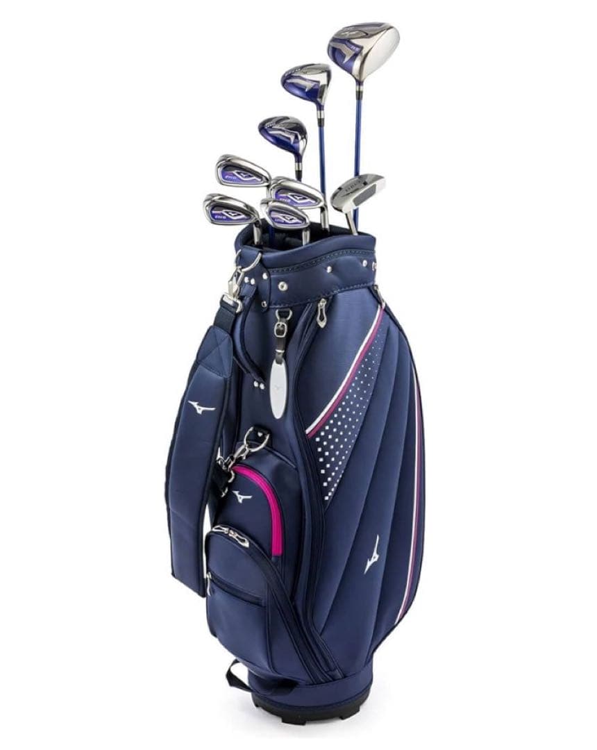 Mizuno ゴルフバッグ ネイビー　レディース　新品未開封　バッグのみ