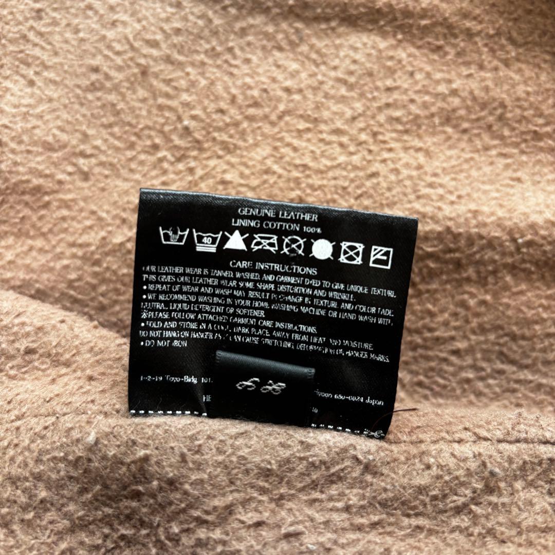 sisii✨2way洗えるレザージャケット　フィッシュテール リアルファー