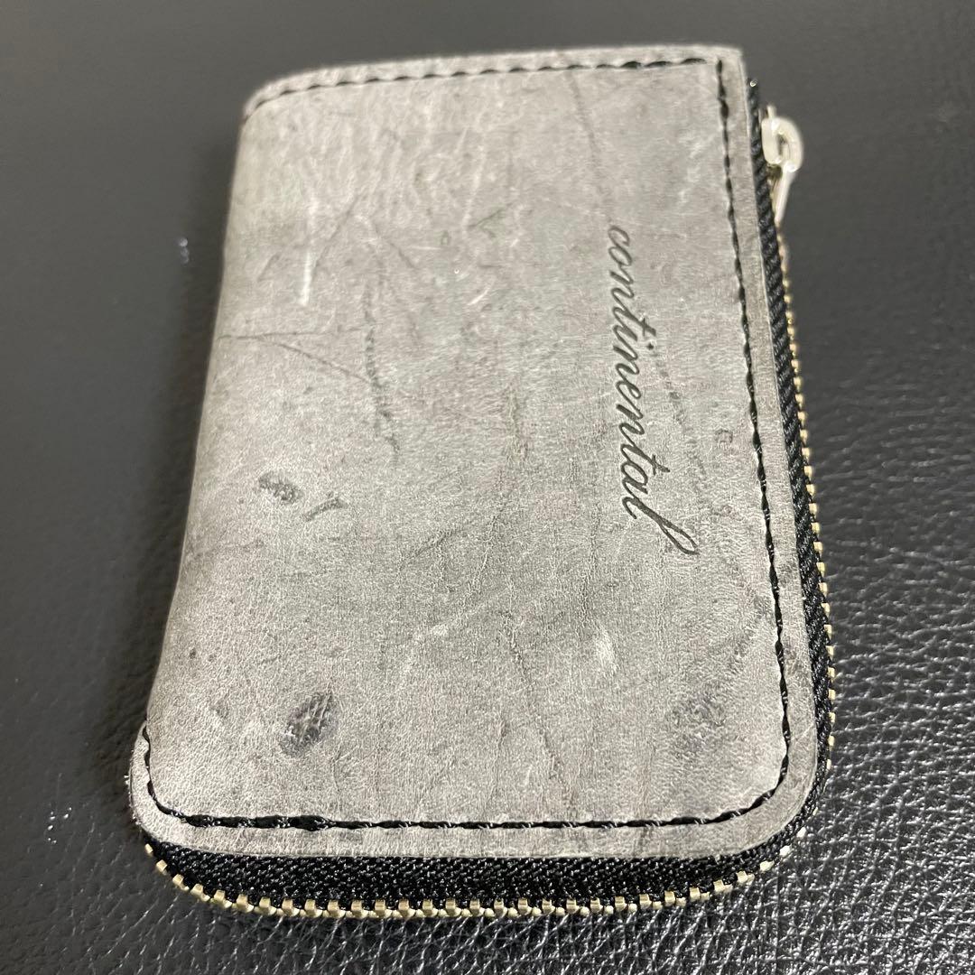 【値下げOK】RYU continental グースー ミニ財布 L字ファスナー