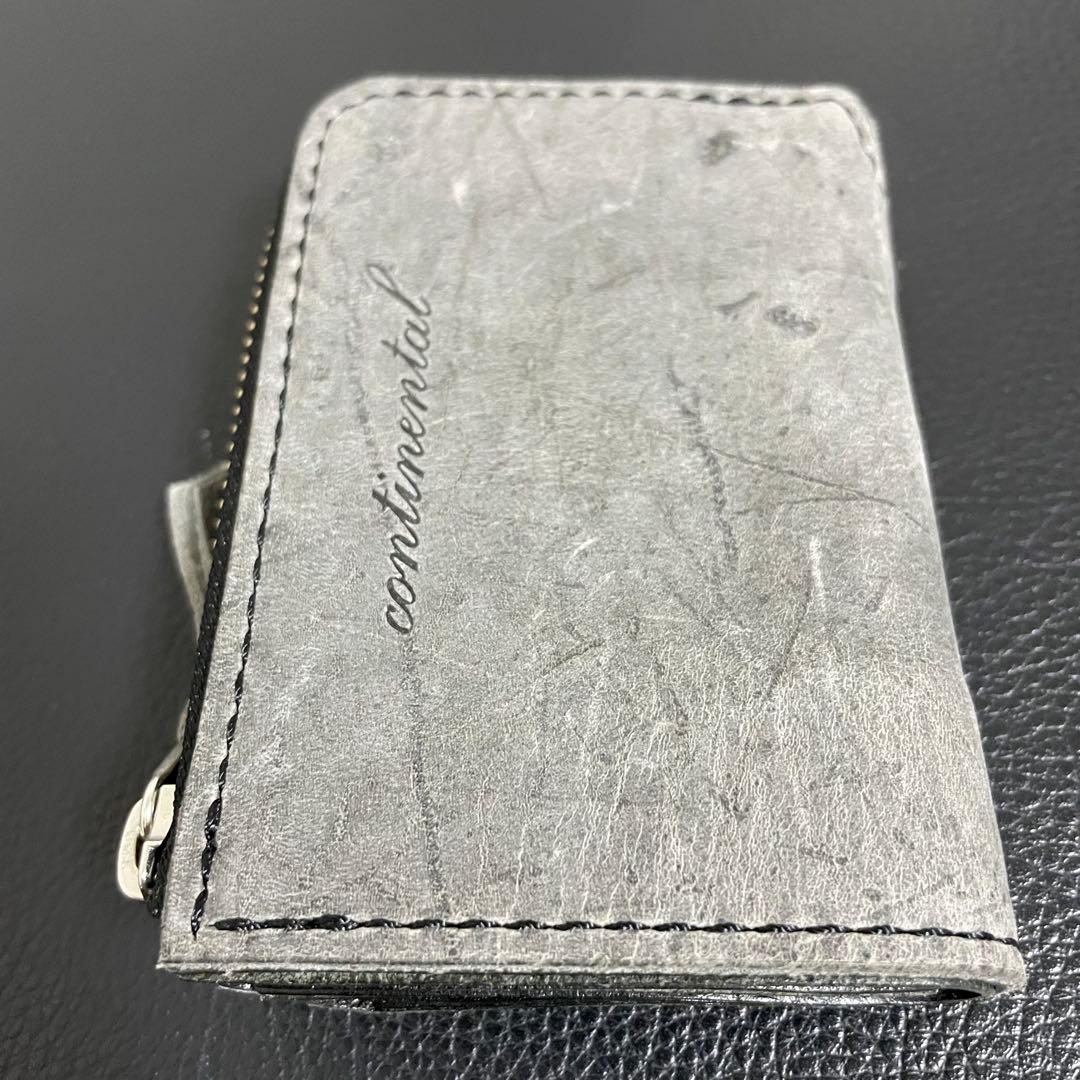 【値下げOK】RYU continental グースー ミニ財布 L字ファスナー