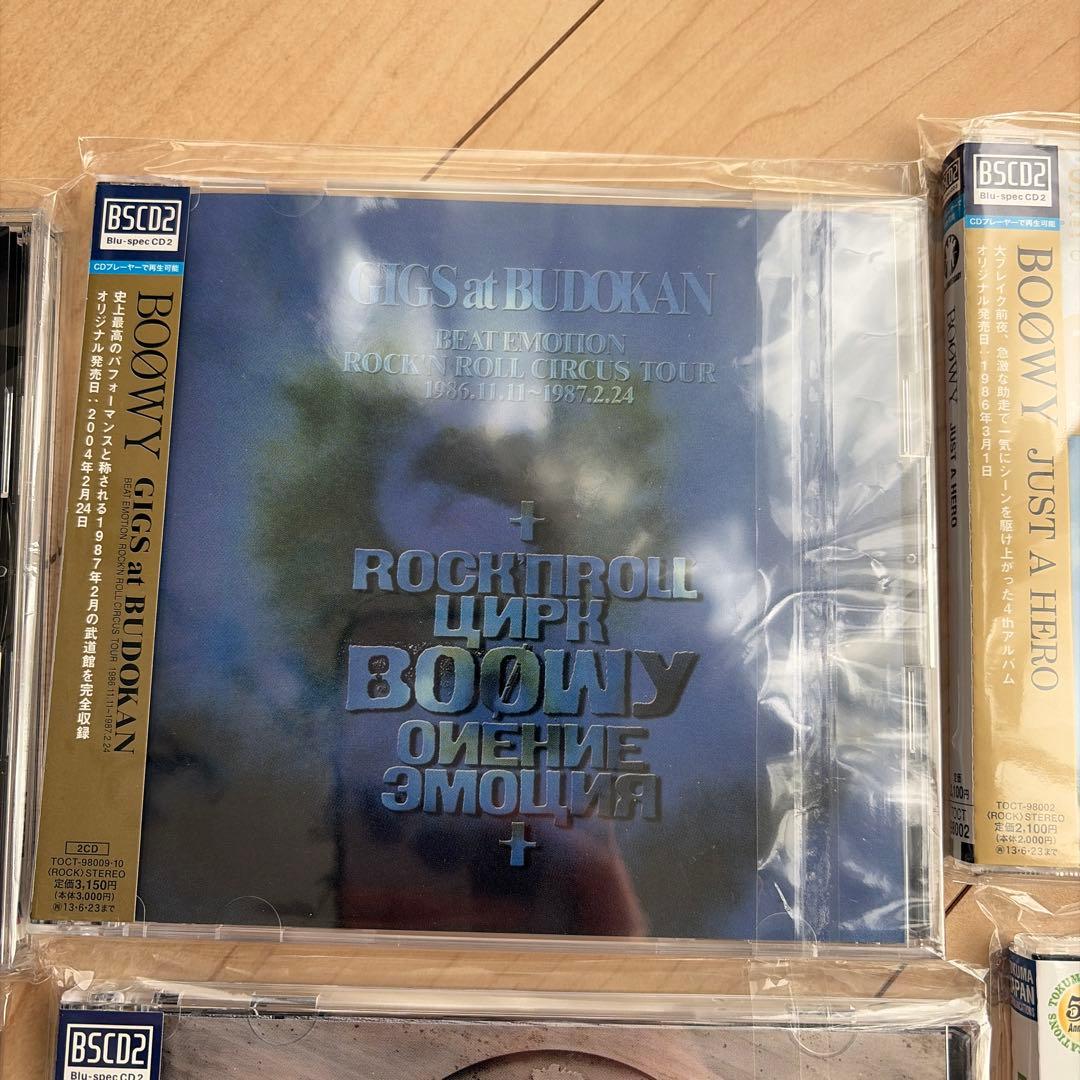 BOØWY CD ブルースペック12枚セット
