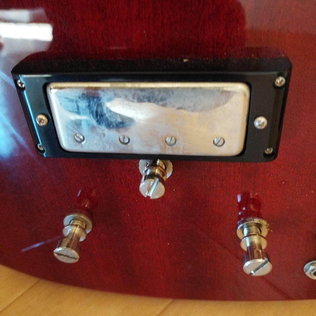 Epiphone SGスタイル エレキベース チェリーレッド